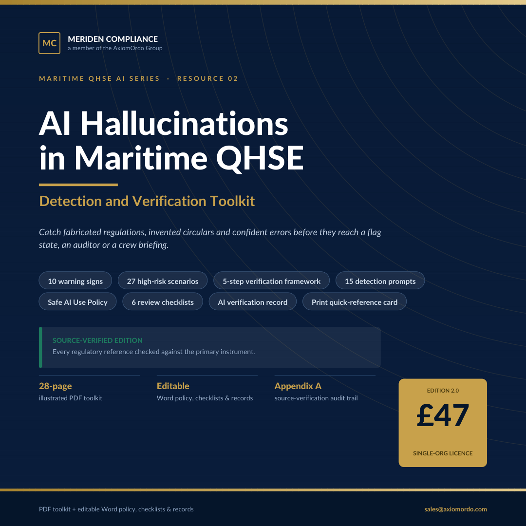 AI Hallucinations in Maritime QHSE: Detection and Verification Toolkit