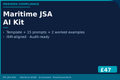 Kit de IA para el Análisis de Seguridad en el Trabajo Marítimo (JSA)