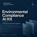 Environmental Compliance AI Kit digital resource cover from Meriden Compliance.