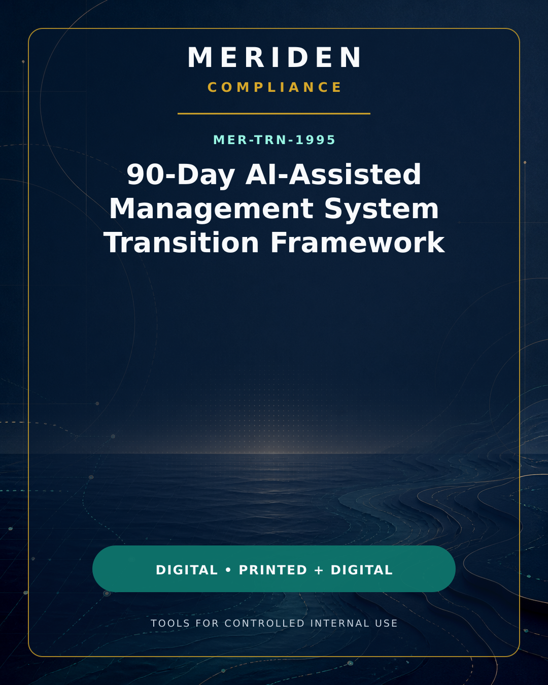 90-Day AI-Assisted Management System Transition Framework product cover