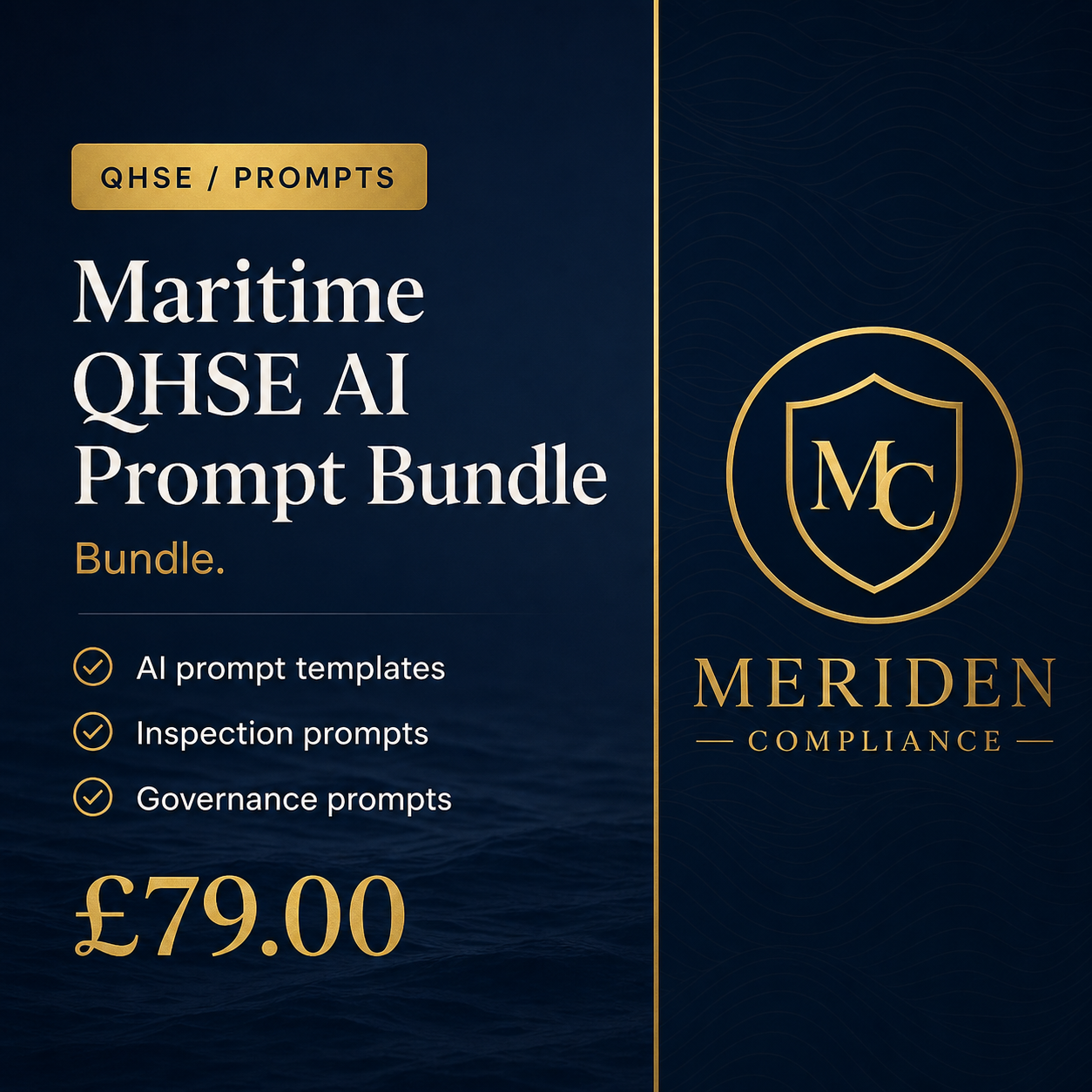 Maritime QHSE AI Prompt Bundle